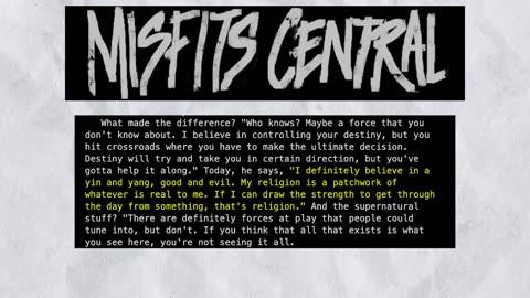 EXPOSING The Misfits