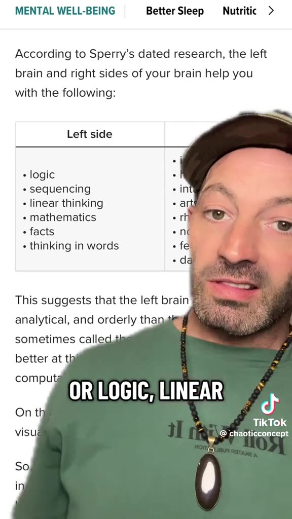 Are There Really Right-Brained and Left-Brained People?