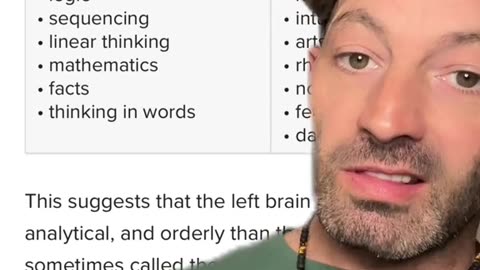 Are There Really Right-Brained and Left-Brained People?
