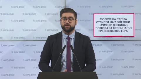 Молкот на СДС за отписот на 2.000 тони јачмен и пченица е потврда за криминал