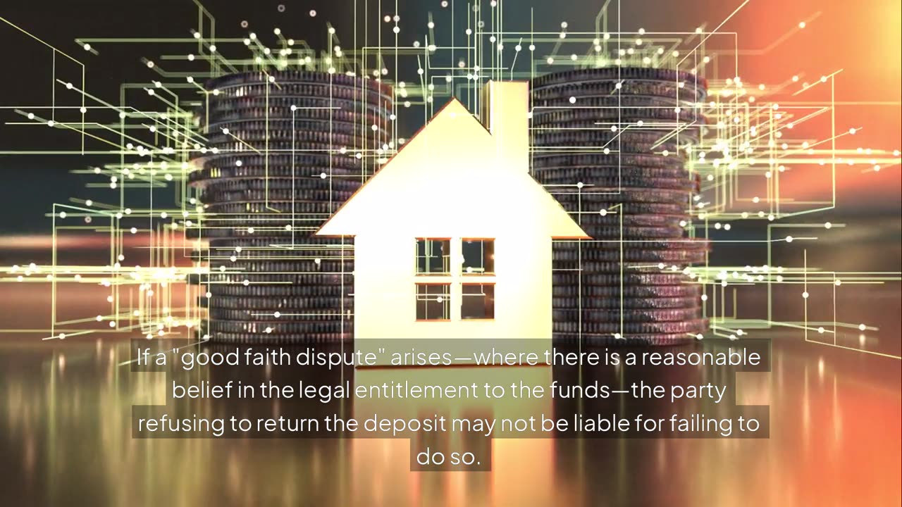 Good Faith Deposit