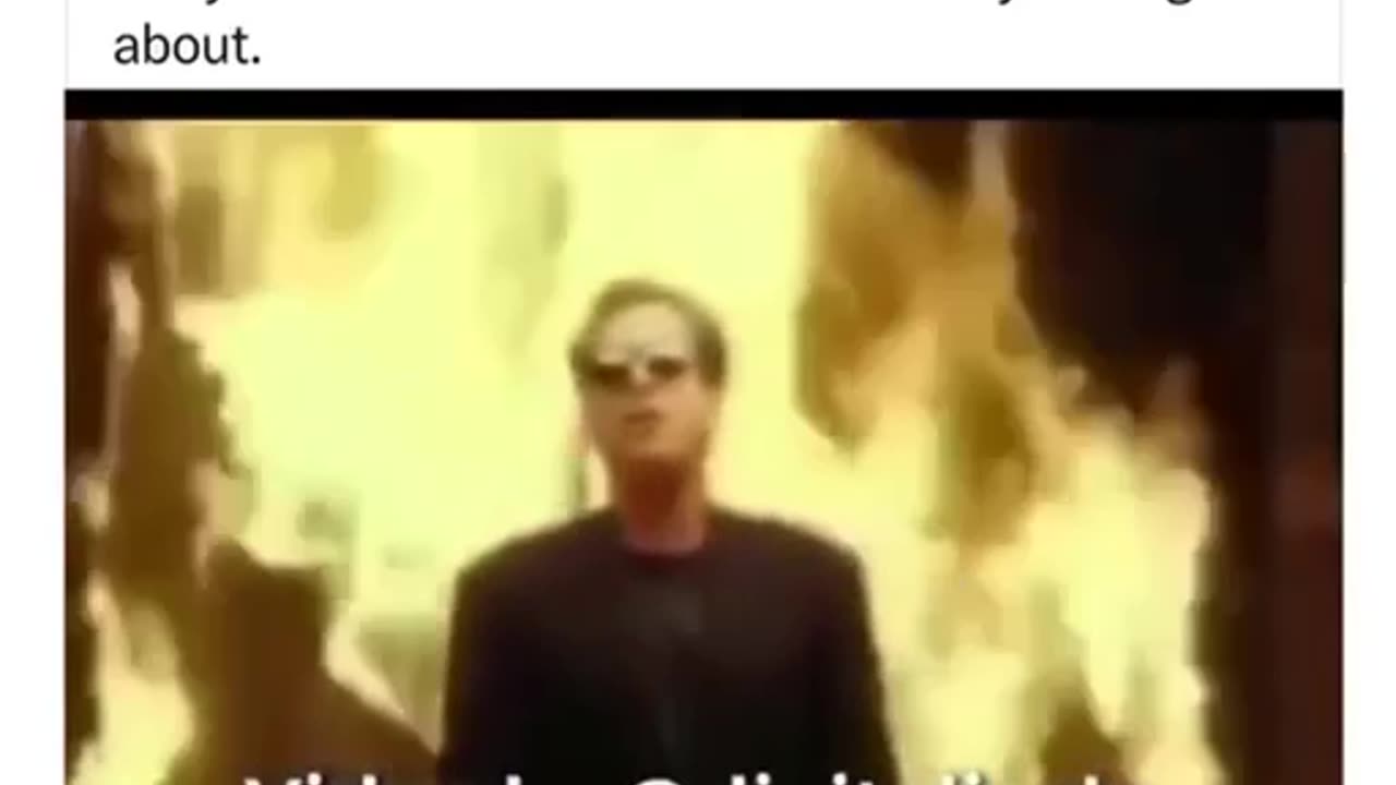 Didn't start the fire