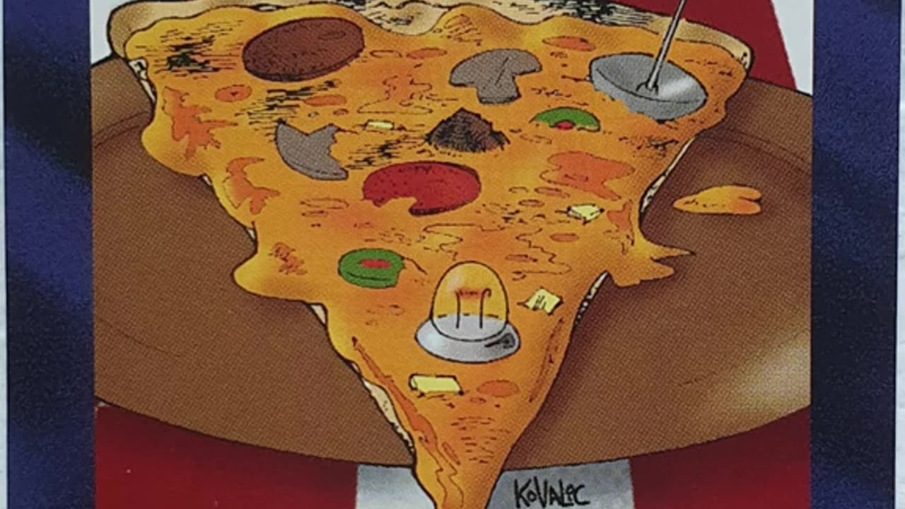 Pizza for the Secret Meeting - The 1994 Illuminati Card Game