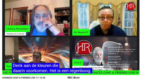 CHANCES CHAT & FRIENDS LIVE-14-11-25 Chance MC Fadden and Captain Marvel Junior