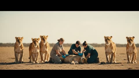 Lion Rescue Unlikely Alliance in the Wild