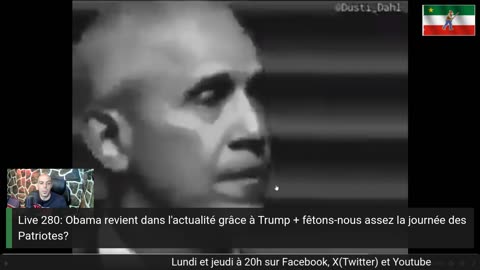 Live 280: Obama revient dans l'actualité grâce à Trump + fêtons-nous assez la journée des Patriotes?