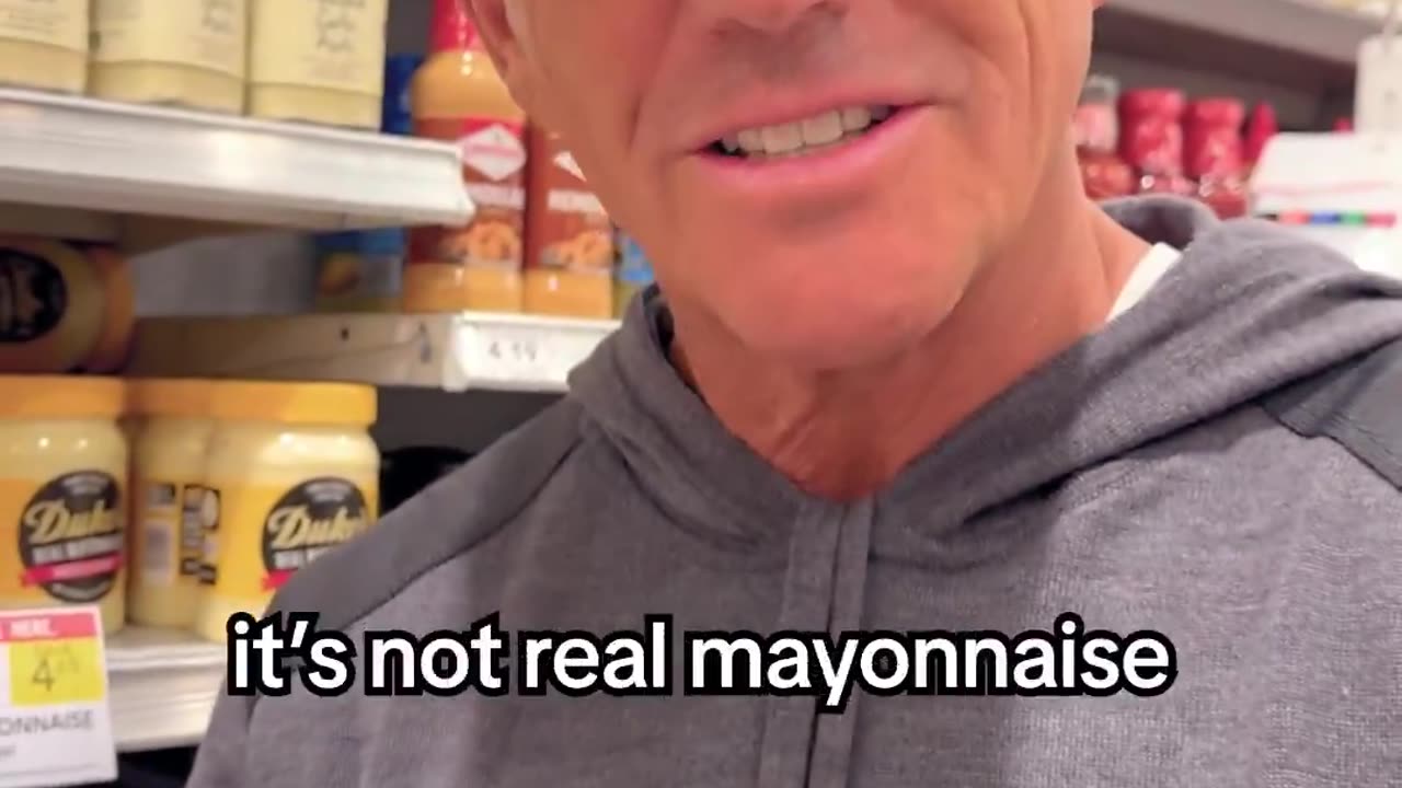 Dr. Daniel Pompa shows that ‘Real Mayonnaise’ in our grocery stores is no longer actually real...
