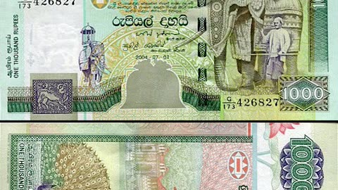 Sri Lankan Currency 9