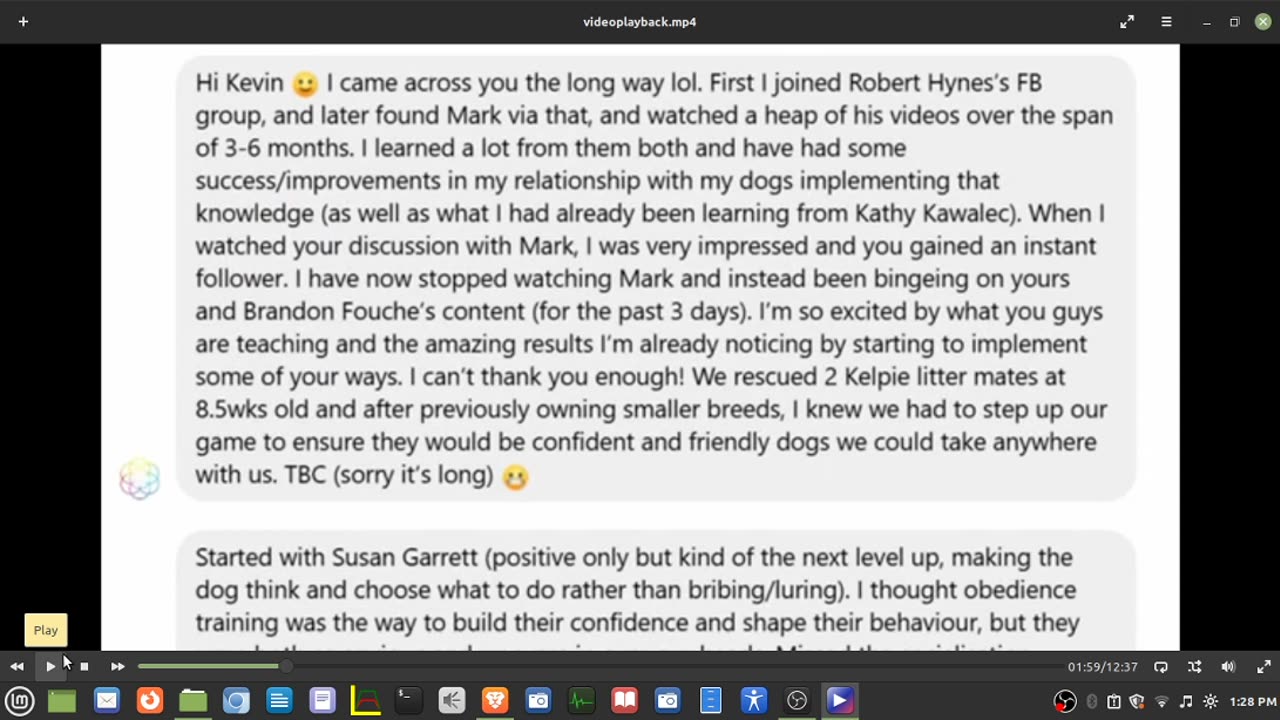 The Anti Dog Trainer Outed And Exposed By Mishy Kessels Lies.