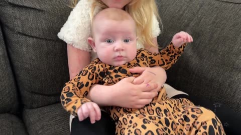 Baby Kayla Day 124 – Sweet Moments With My Big Sister 💕 Precious Bonding Time