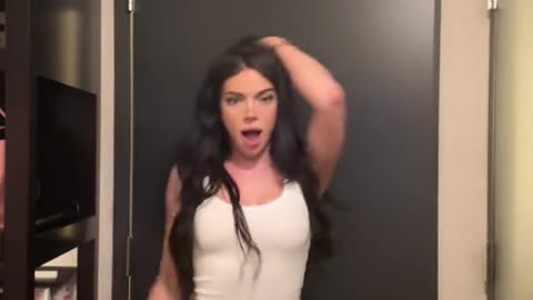 Interesting dance this tgirl