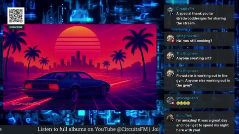 CircuitsFM Live: Synthwave Emotions Trilogy | 1984 Feeling + 1985 Dream