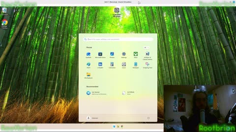 Installed windows 11 in a virtual machine (where it belongs) in order to easily watch rogers iptv