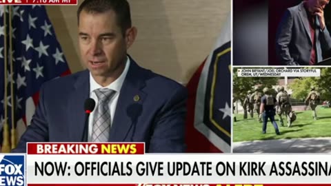 FBI Are investigating Charlie Kirk Shooter