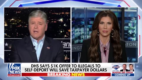 Kristi Noem breaks down self-deportation: 'SAFER OPTION'