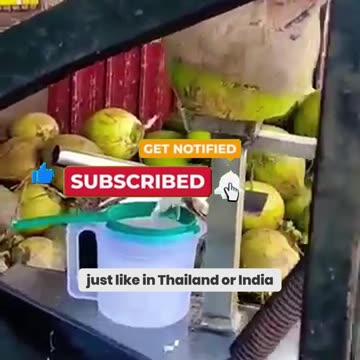 Indonesia’s Coconut Hack: Next-Level Street Vendor Skills!