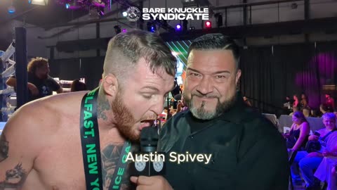 Austin Spivey on His 56-Second BKB 44 KO | Bare Knuckle Boxing Interview