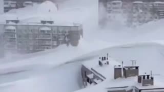 Snow in Russia.. Simply unbelievable.