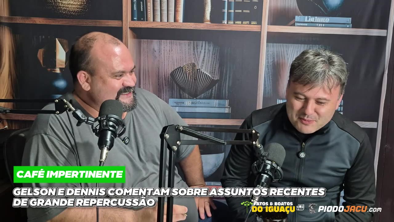 🎙️CAFÉ IMPERTINENTE ☕️ | Gelson e Dennis comentam sobre polêmicas - 01 a 07/set/2025