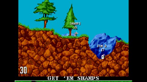 Mega Drive Longplay 500 Worms