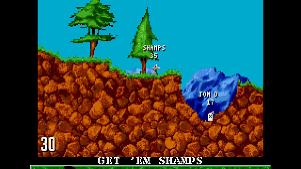 Mega Drive Longplay 500 Worms