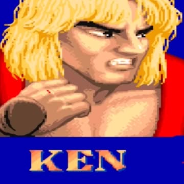 Street Fighter Ken Music Stage