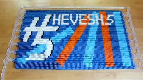 THE AMAZING TRIPLE SPIRAL (15,000 DOMINOES)