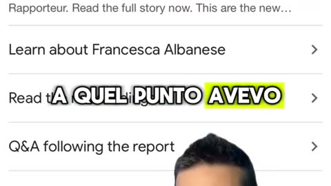 Perché quando cerchi “Francesca Albanese” su Google ti appare subito un annuncio negativo?