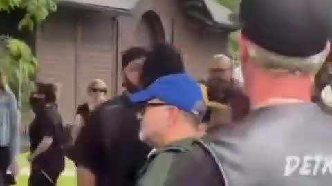 Bikers v Black Bloc