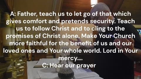 Worship for the 3rd Sunday aft. Pentecost 2025