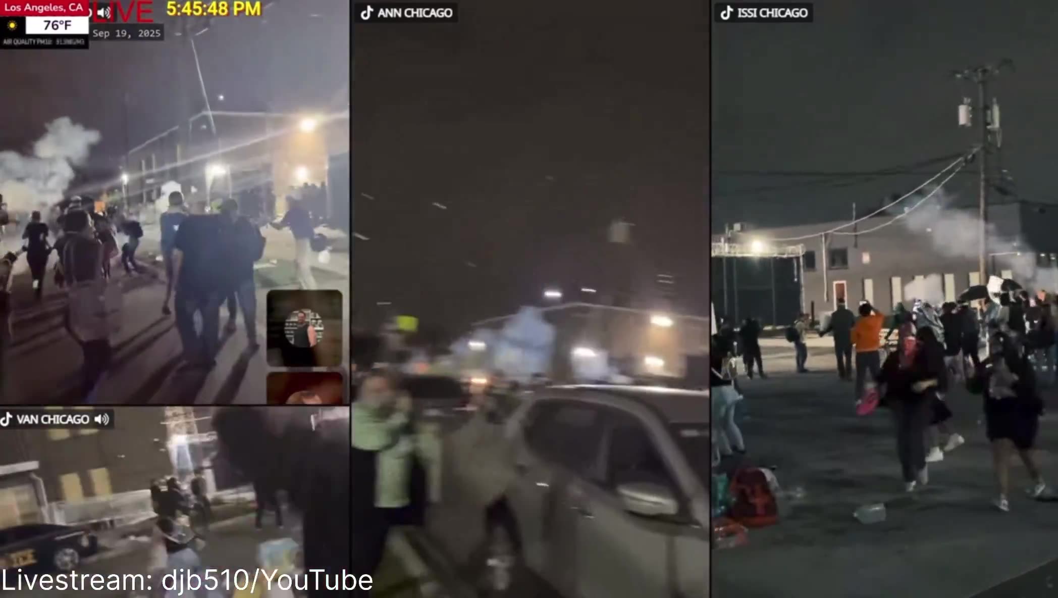 WATCH: Authorities deploy tear gas, crowd control munitions amid ongoing protests