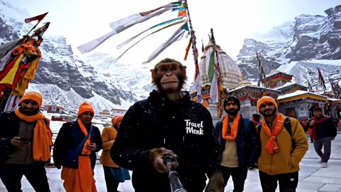 Monkey vlog registan video monkey