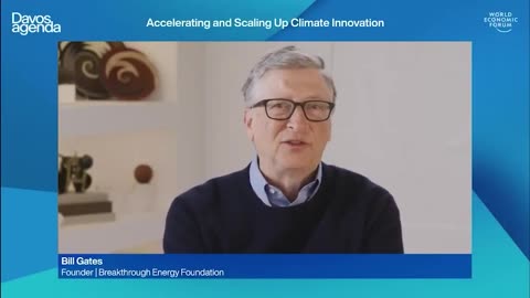 Bill Gates at WEF: First World Nations Must Face Aggressive Carbon Taxes to Reach Net Zero