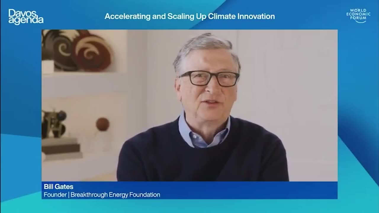 Bill Gates at WEF: First World Nations Must Face Aggressive Carbon Taxes to Reach Net Zero