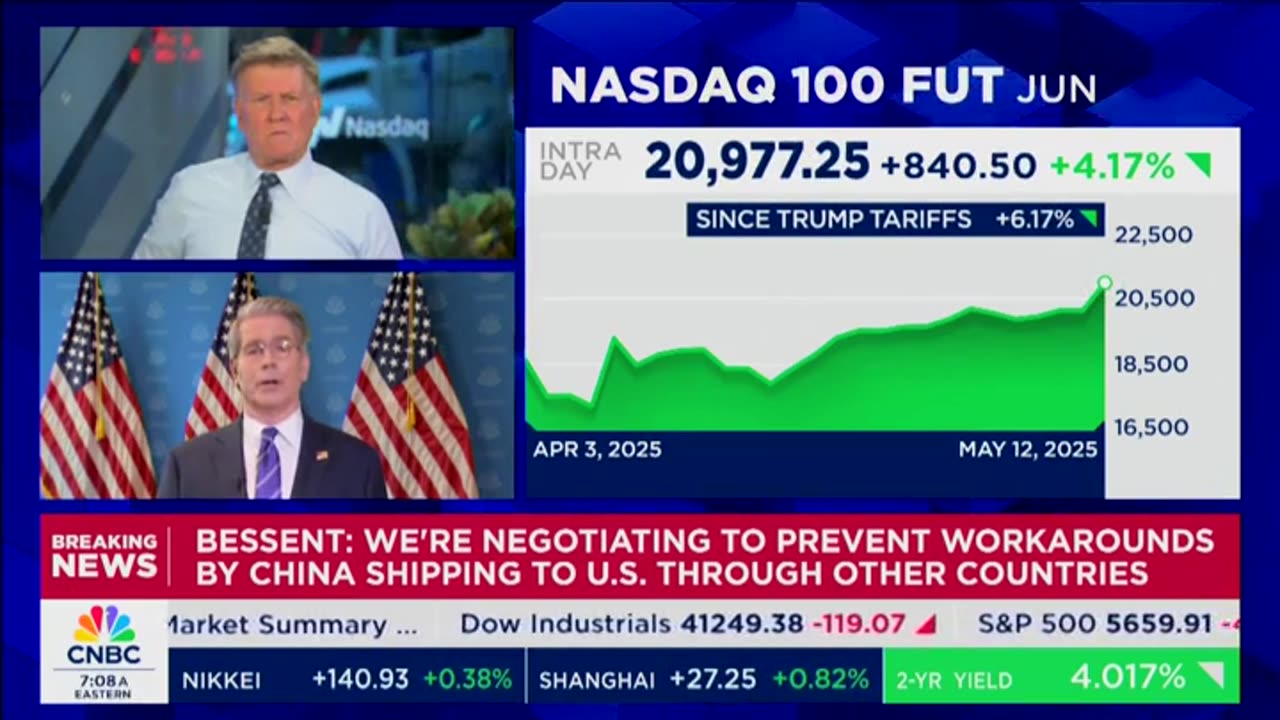 Bessent Tells CNBC Why He Thinks China 'Now Serious About' Cracking Down On Fentanyl Flow Into US
