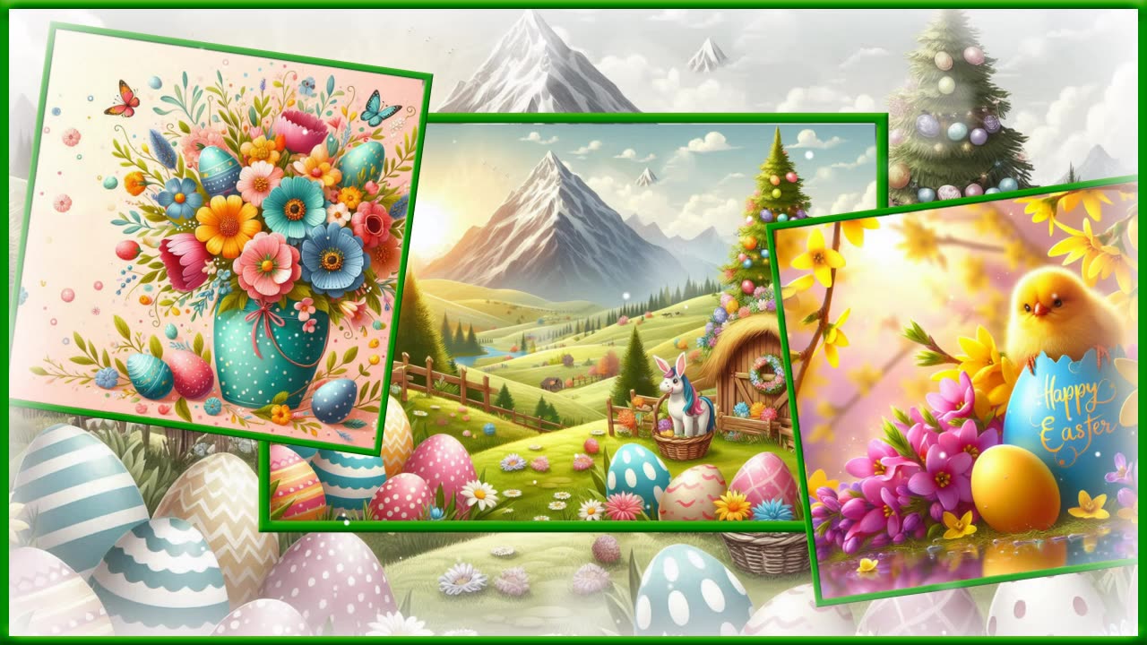 Happy Easter 2025 - Project for Proshow Producer