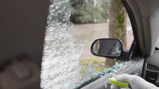 Amazmerch.com WONDER POINT Premium Car Glass Breaker with Seat Belt