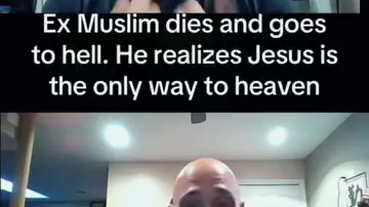Ex Muslim dies and goes to hell. He realizes Jesus is the only way to heaven