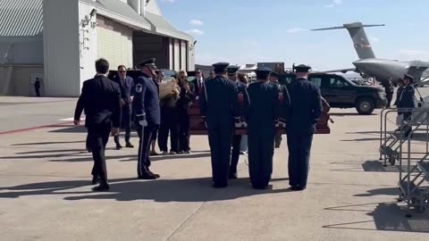 The Vice President is escorting Charlie Kirk home. Kirk was instrumental in his rise in politics.