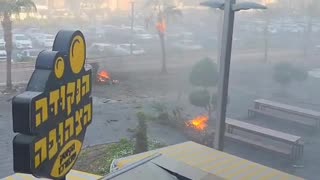 Medics and security forces are responding to reports of an impact in Eilat after sirens warning