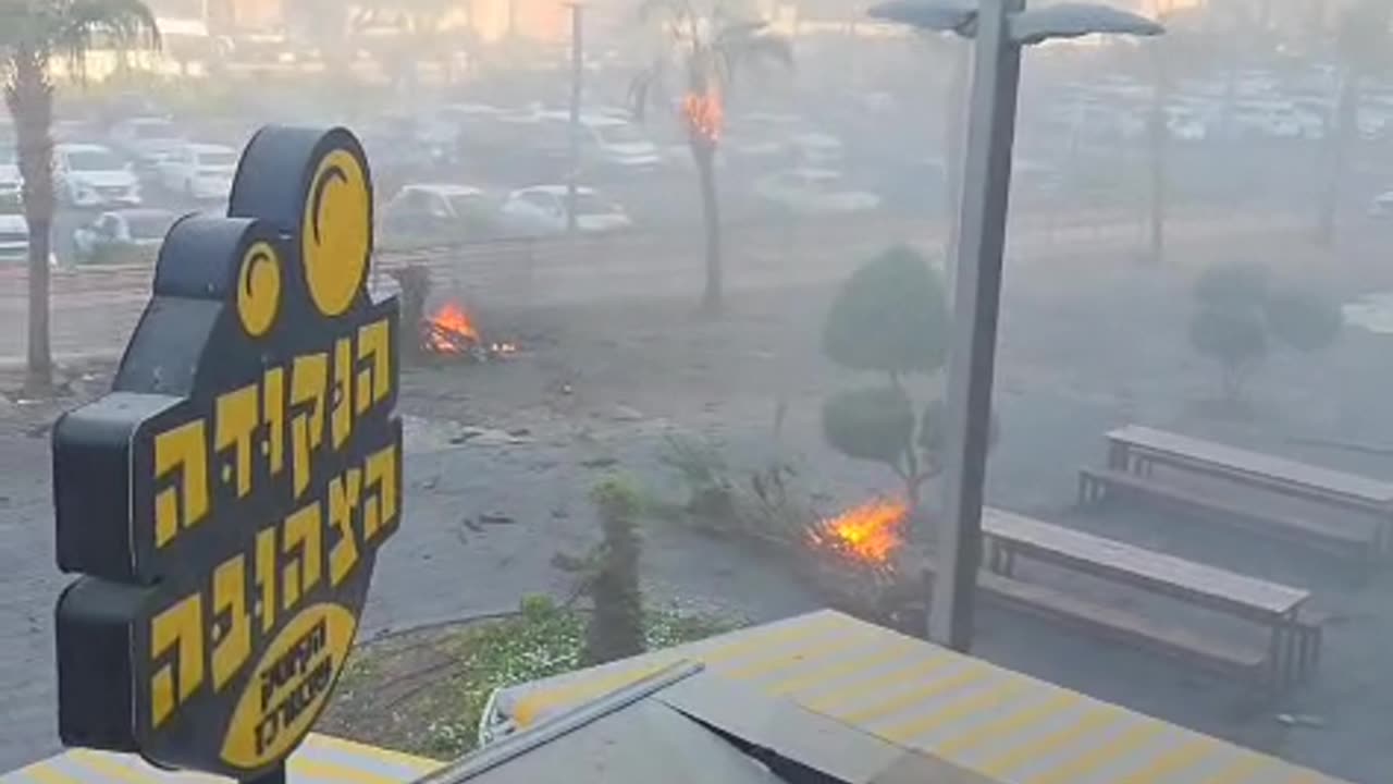 Medics and security forces are responding to reports of an impact in Eilat after sirens warning