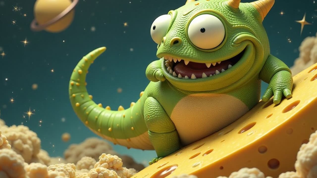 Absolute Proof The Moon Is Made Of Cheese!