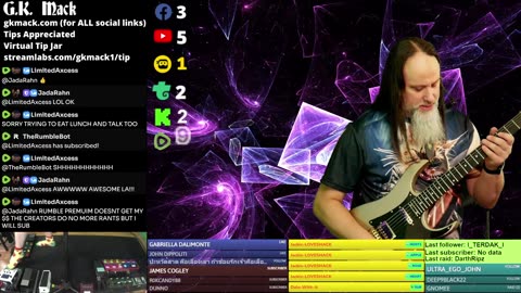 G.K. Mack Live Looping Jackassery & Rants MultiStream Saturdays #175 #Livelooping #Jackassery