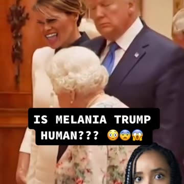 MELANIA SHAPE SHIFTS AND DONALD TASTES THE AIR