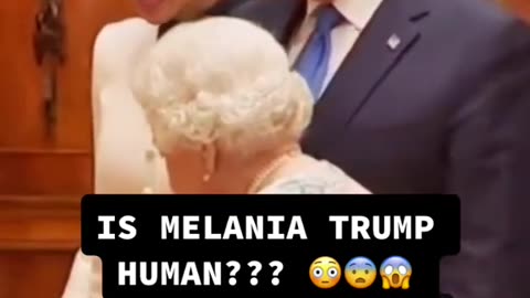 MELANIA SHAPE SHIFTS AND DONALD TASTES THE AIR