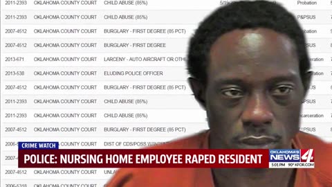 Newly-hired black employee arrested after allegedly raping nursing home resident