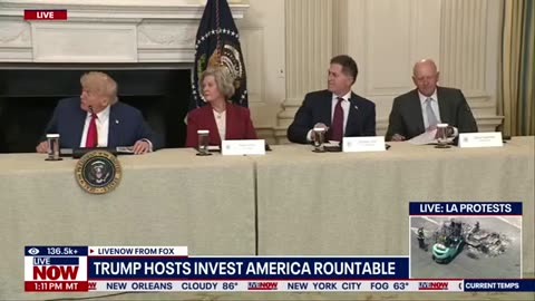 LIVE NOW: President Trump roundtable event, Trump Accounts