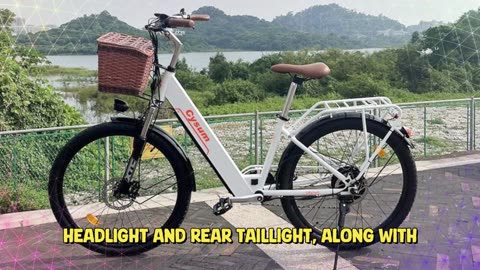 Cysum Cityrun Electric Bike 250W City Bike Sports Entertainment Cycling Electric Bike