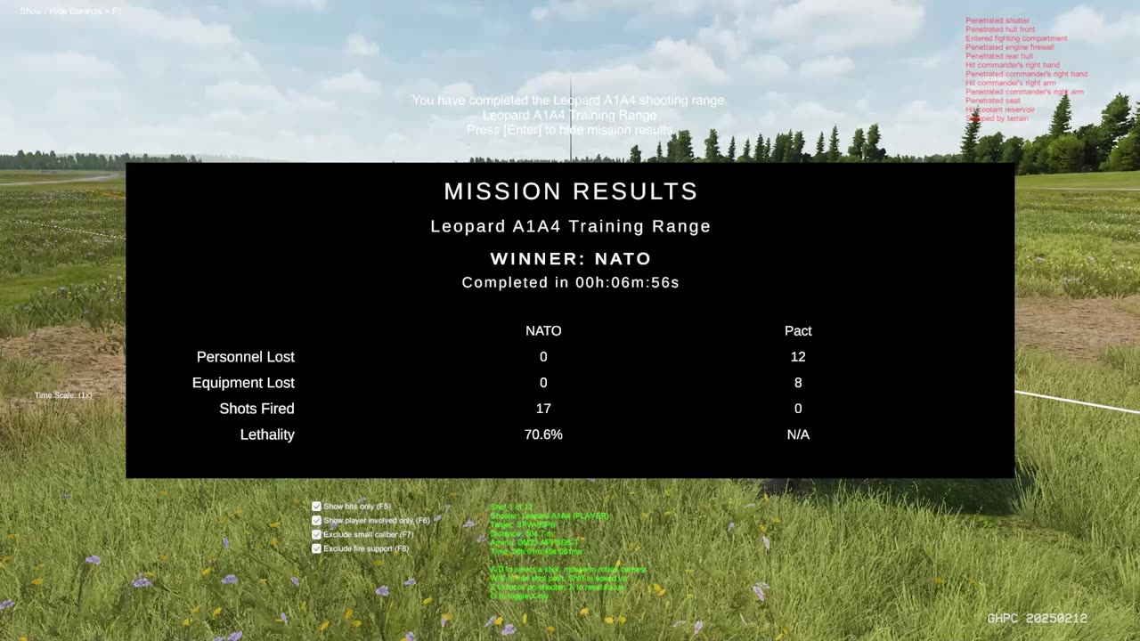 Gunner, Heat, Pc! Training Leopard A1A4