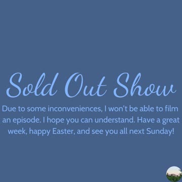 No Episode This Week.